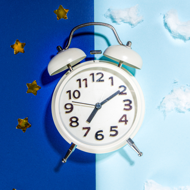 Visual representation of body’s internal clock regulating sleep and wake cycles.